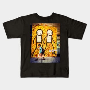 Street Art, Little Italy, NYC Kids T-Shirt